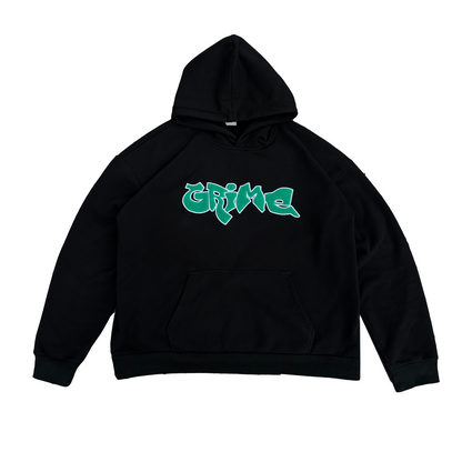 BLACK GRIME HOODIE