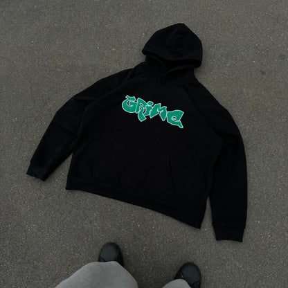 BLACK GRIME HOODIE